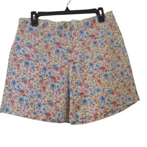 Vintage Floral 90's High Rise Jean Shorts, Size: 30